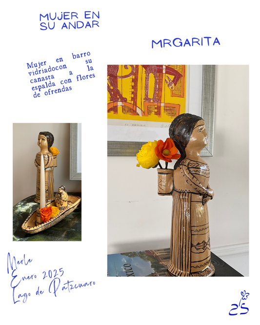 Mujer en su Andar • Lago de Pátzcuaro