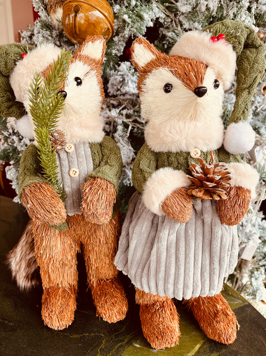 Zorros Navideños Artesanales