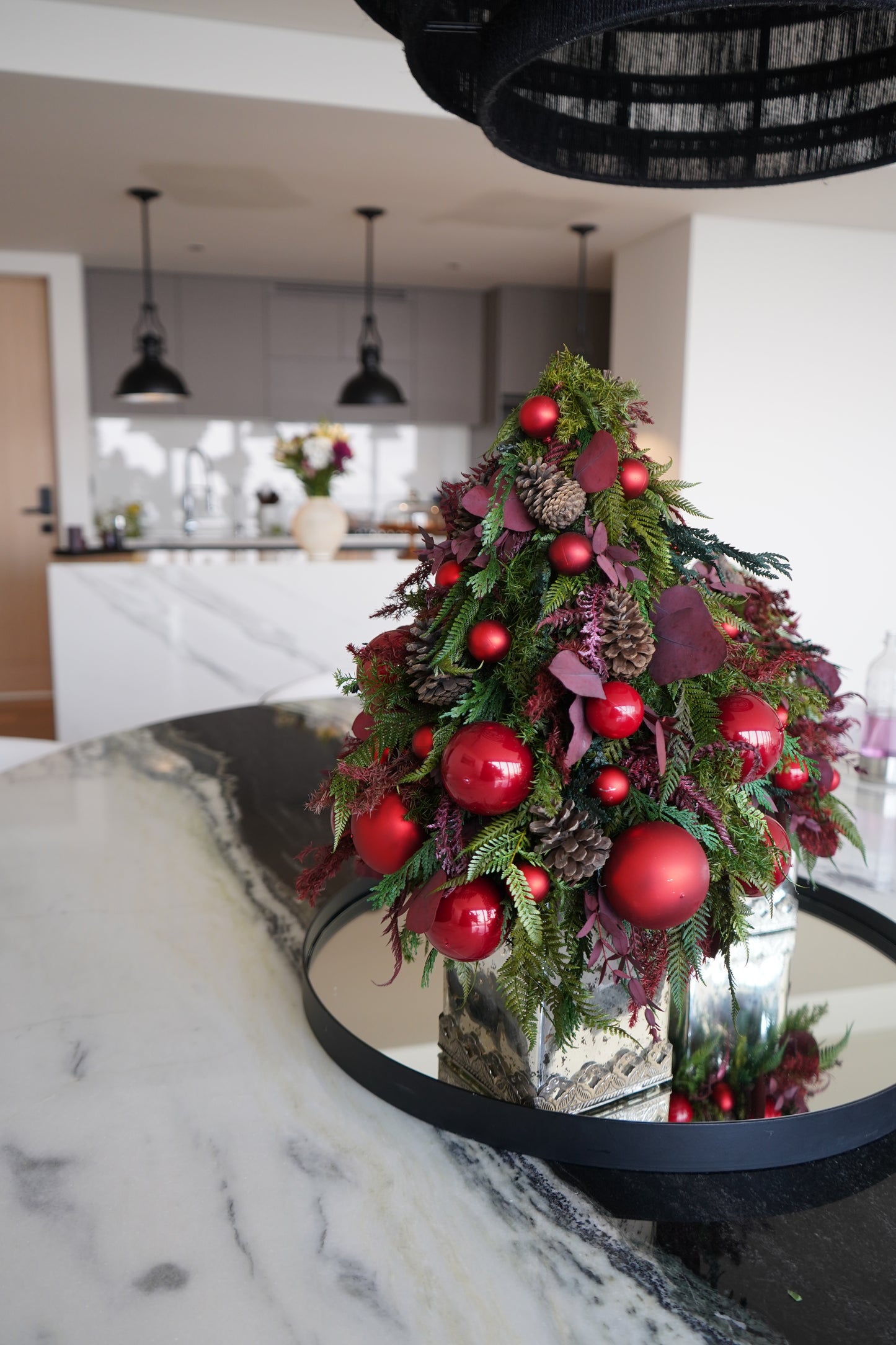 Árbolitos de Invierno Espejado