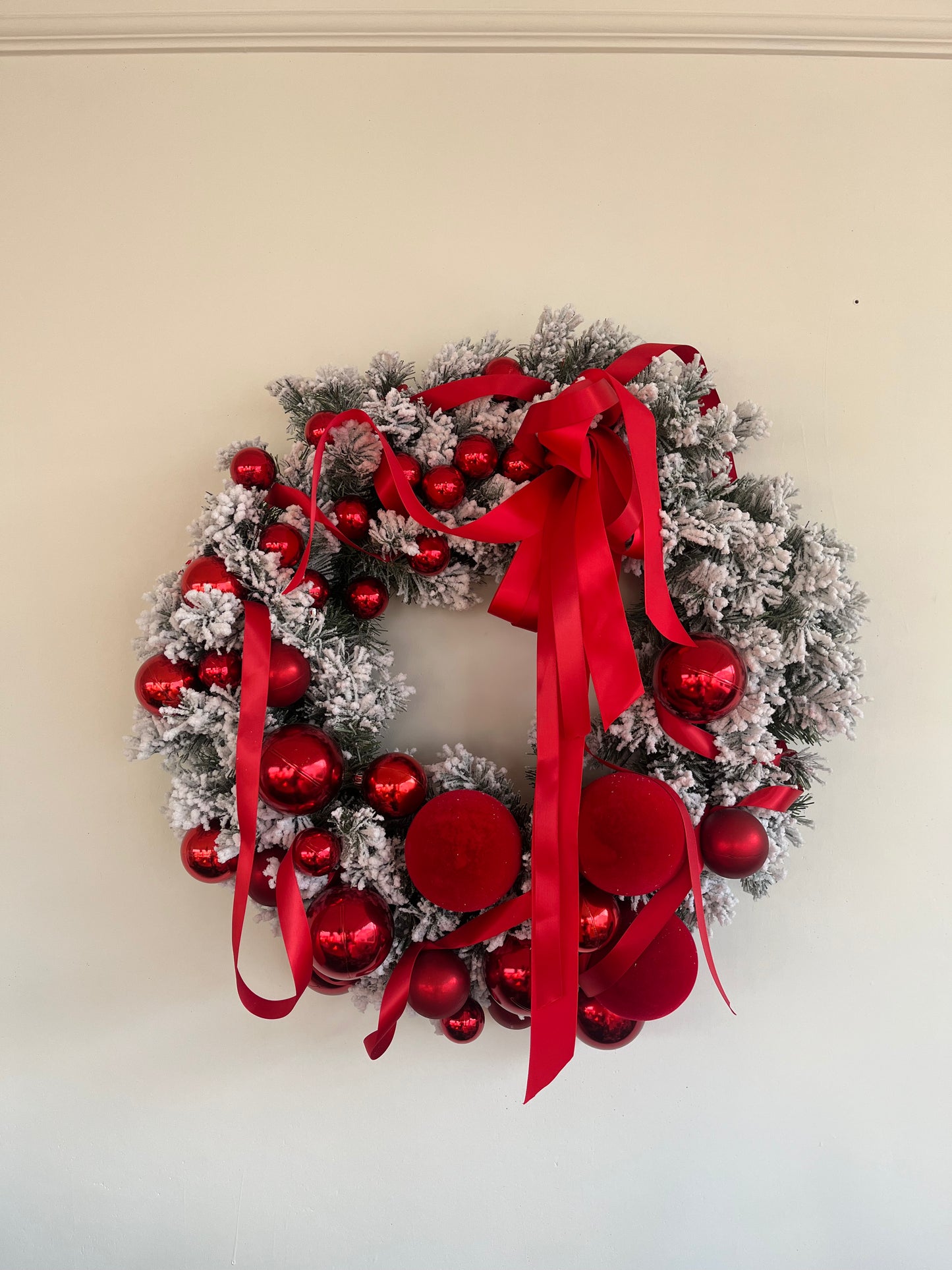 Corona Nevada en rojos