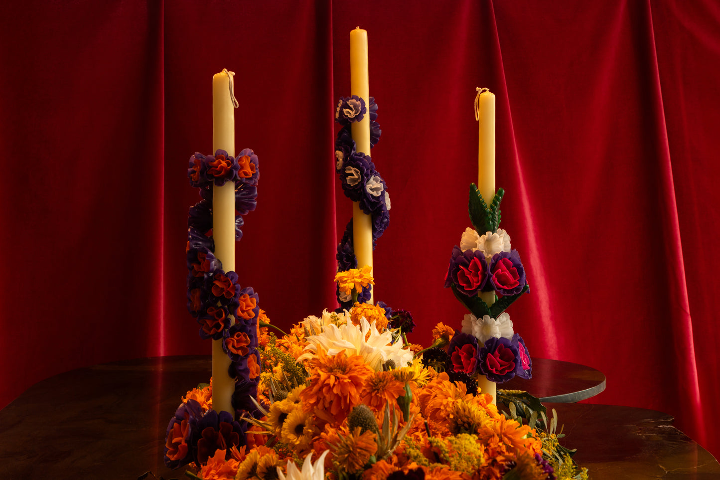 Velas de Flor de Cera