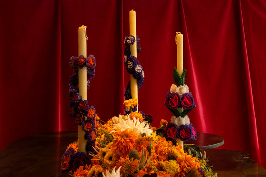 Velas de Flor de Cera