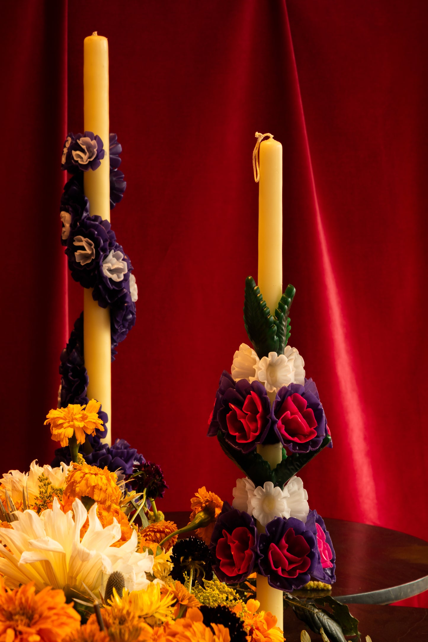 Velas de Flor de Cera