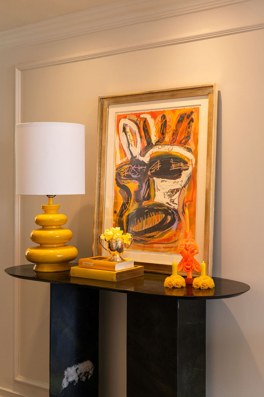 Credenza de Mármol Verde Tecali